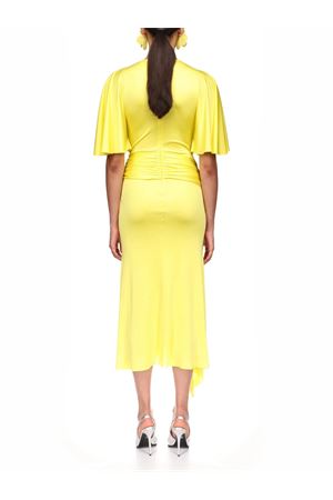 Abito midi in jersey giallo DAVID KOMA | RE26DK62DYELLOW